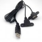 USB 2.0 Male to USB-A and USB-C Female Charging Extension Cable (Desk-top or under desk mounted) USB 2.0 Male to USB-A and USB-C Female Charging Extension Cable (Desk-top or under desk mounted)