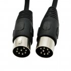 DIN 8-Pin Male to DIN 8-Pin Male Professional Controller Interface Audio Cable DIN 8-Pin Male to DIN 8-Pin Male Professional Controller Interface Audio Cable