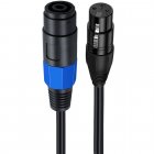 Speakon to XLR Speaker Cable, Speakon Female to XLR 3 Pin Female Speaker Audio Adapter for DJ/PA Spe Speakon to XLR Speaker Cable, Speakon Female to XLR 3 Pin Female Speaker Audio Adapter for DJ/PA Spe