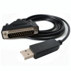 USB to IEEE 1248 DB25 Plug Cable Adapter
