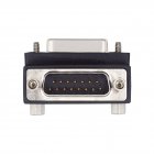 90 degree Right Angle DB15 / D-Sub / DSUB / D-Subminiature 15 PIN female to male Converter / Adapter 90 degree Right Angle DB15 / D-Sub / DSUB / D-Subminiature 15 PIN female to male Converter / Adapter