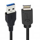 USB 3.0 Type-A male to USB 3.1 Type-E Extension Cable
