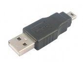 USB Adapter (USB A Male - USB Mini 5 Pin Male) USB Adapter (USB A Male - USB Mini 5 Pin Male)
