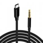 USB Type C (USB-C) to 3.5mm male Audio Cable (1.0M) USB Type C (USB-C) to 3.5mm male Audio Cable (1.0M)