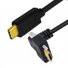 USB Type C 3.1 to Screw Locking Panel Mount USB Type C 3.1 Extension Cable USB Type C 3.1 to Screw Locking Panel Mount USB Type C 3.1 Extension Cable