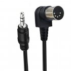 MIDI 5-Pin Din Male to 3.5mm (1/8 Inch) Male TRS Stereo Audio Cable MIDI 5-Pin Din Male to 3.5mm (1/8 Inch) Male TRS Stereo Audio Cable