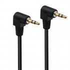 Right Angle 3 Pole Aux 3.5mm Jack to Right Angle 3 Pole Aux 3.5mm Jack Stereo Cable Right Angle 3 Pole Aux 3.5mm Jack to Right Angle 3 Pole Aux 3.5mm Jack Stereo Cable