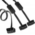 1 Male to 2 Female OBD2 OBDII Car Diagnostic Extension Cable with On/Off Switch 1 Male to 2 Female OBD2 OBDII Car Diagnostic Extension Cable with On/Off Switch