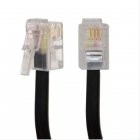 Coiled Retractable 4P4C RJ9 Landline Telephone Cord Coiled Retractable 4P4C RJ9 Landline Telephone Cord