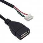 USB Type A Female to PH2.0 Female Cable, PH2.0 4 pin Jack to USB 2.0 Socket Data Cable USB Type A Female to PH2.0 Female Cable, PH2.0 4 pin Jack to USB 2.0 Socket Data Cable
