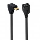 Super Short USB Type C Male to USB Mini Female Cable Super Short USB Type C Male to USB Mini Female Cable