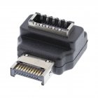 USB 3.1 Type-E Male to Female 20Pin Front Panel Header Extension Adapter USB 3.1 Type-E Male to Female 20Pin Front Panel Header Extension Adapter