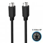 S-Video Mini DIN 6PIN (Separate Video) male to male cable S-Video Mini DIN 6PIN (Separate Video) male to male cable