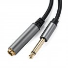 1/4" 6.35mm Mono TS male plug to female jack Audio Instrument cable for Guitar Audio Equipment 1/4" 6.35mm Mono TS male plug to female jack Audio Instrument cable for Guitar Audio Equipment