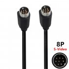 S-Video Mini DIN 8PIN (Separate Video) male to male cable S-Video Mini DIN 8PIN (Separate Video) male to male cable