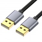 Black 33 feet (10M) SUPER Long USB Type A Male to Type A Male Extension Cable / Extender Cord Black 33 feet (10M) SUPER Long USB Type A Male to Type A Male Extension Cable / Extender Cord