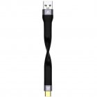 Super Short Flexible USB Data Sync & Charging Cable for Smartphone