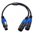 Speakon Male to Speakon 2 Female Splitter Cable | Universal PRO Audio DJ/PA Speaker Cable Speakon Male to Speakon 2 Female Splitter Cable | Universal PRO Audio DJ/PA Speaker Cable