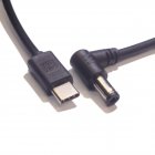 USB C to Right Angle DC 5.5mm x 2.1mm Power Charging Cord for Laptop with DC 5521 input port USB C to Right Angle DC 5.5mm x 2.1mm Power Charging Cord for Laptop with DC 5521 input port