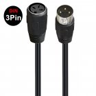 3 Pin DIN Male Plug to 3 Pin DIN Female Cable 3 Pin DIN Male Plug to 3 Pin DIN Female Cable