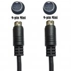 S-Video Mini DIN 9PIN (Separate Video) male to male cable