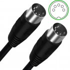 DIN 5-Pin Male to DIN 5-Pin Male Professional Controller Interface Audio Cable