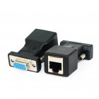 20M / 66 Feet VGA (D-Sub15) Extension Cable Over CAT5e / Cat6 RJ45 Ethernet Extender Adapter for VGA 20M / 66 Feet VGA (D-Sub15) Extension Cable Over CAT5e / Cat6 RJ45 Ethernet Extender Adapter for VGA