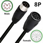 8 Pin DIN Male Plug to 8 Pin DIN Female Cable 8 Pin DIN Male Plug to 8 Pin DIN Female Cable